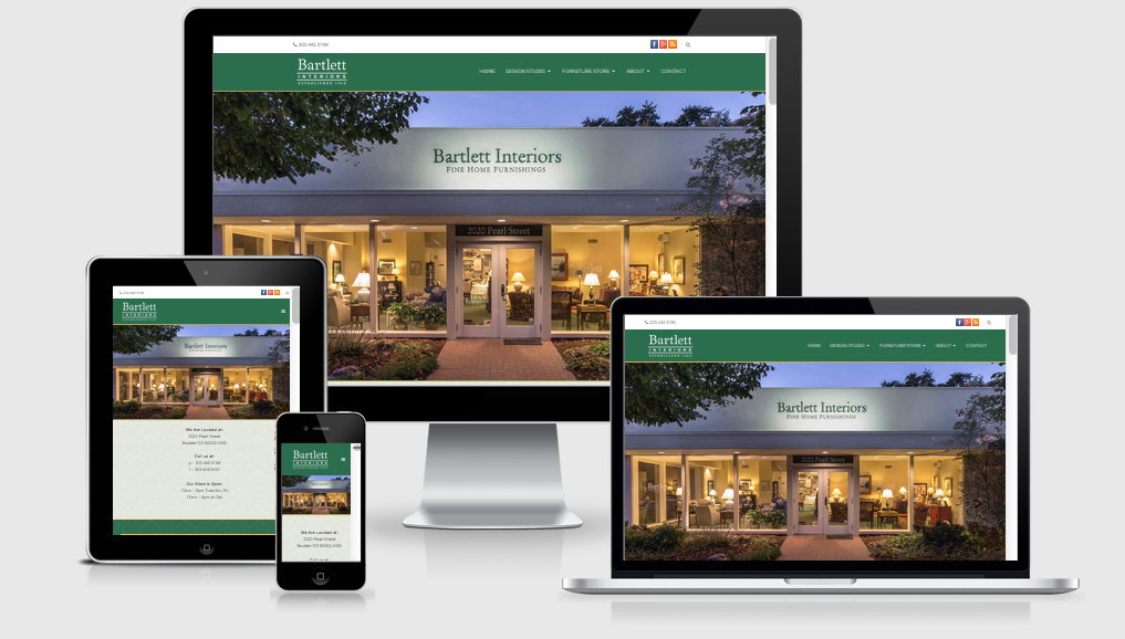 Website And Marketing for Bartlett Interiors