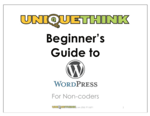 A non-coder's guide to learning WordPress