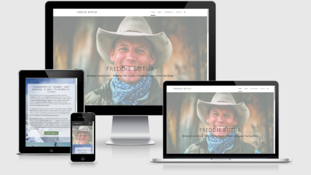 WordPress Website For Conservationists Cowboy Asset Manager